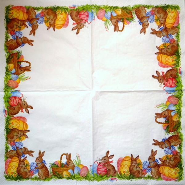 184 Rabbits:  unnatürlich - 3-ply - 35x35 cm